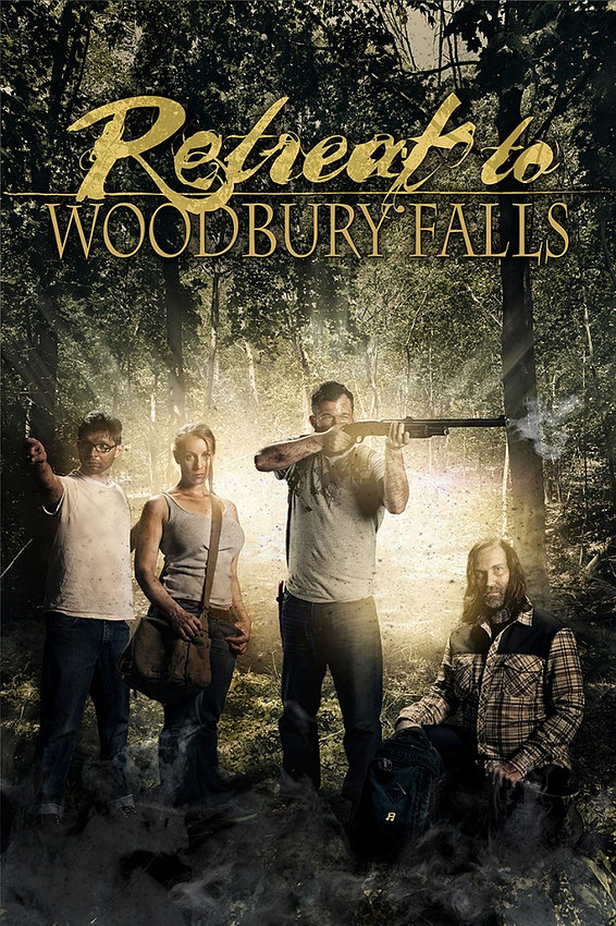 Retreat To Woodbury Falls Poster